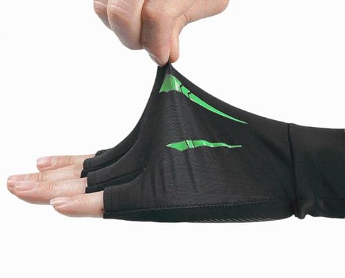 UV Sun Protection Fingerless Gloves for Men Outdoor Driving Fishing Gloves