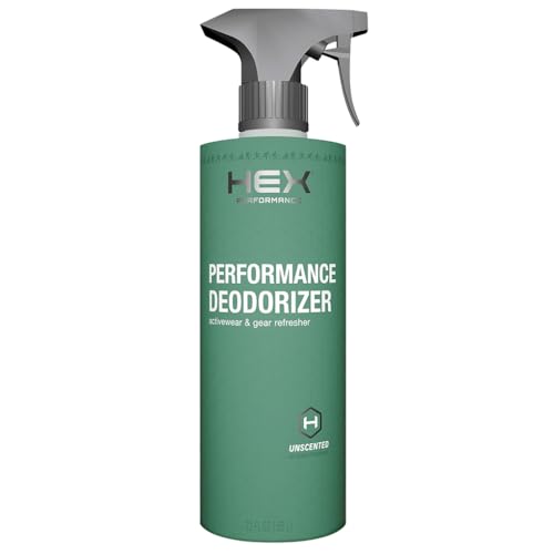 HEX Performance Deodorizing Spray, Fragrance Free, 22oz - Awesome for Shoes, Gear, Activewear & Fabrics, Yoga Mats & Gym Equipment, Carpet, Pets, Odor Eliminator & Fabric Refresher Spray - size: 22 Fl Oz (Pack of 1)