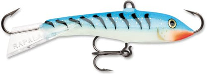 Rapala Rapala Jigging Rap - color: Glow Blue Tiger, size: Body Length: 1-1/2"
