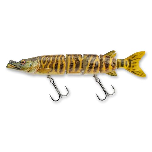 Savage Gear 3D Hard Pike Fishing Hard Bait - color: Striped Pike, size: 7 3/4 in - 4 2/5 oz