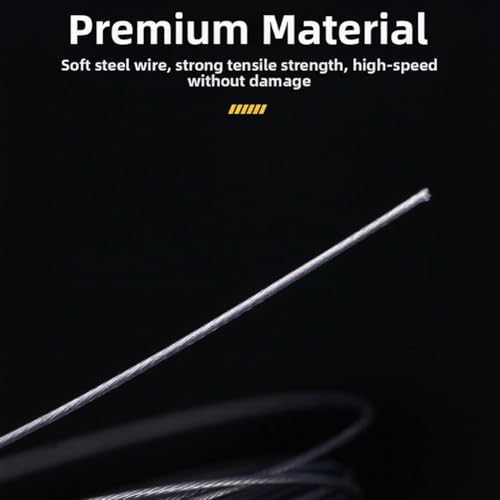 Saltwater Fishing Leader Stainless Steel 10 Meter Wire Spool Bite Proof For Lure Fishing And For Deep-Sea Angling Applications - size: 120 lb