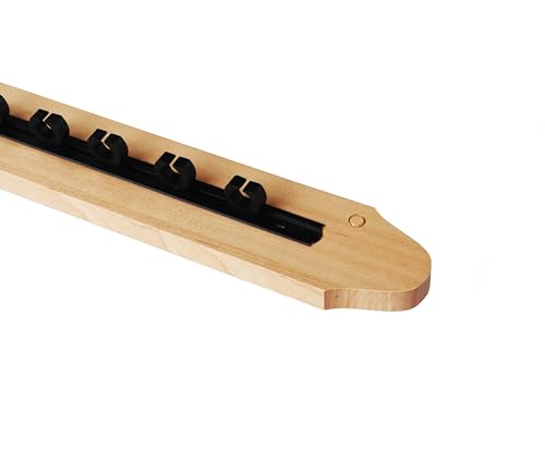 Old Cedar Outfitters Modular Wall Rack for Fishing Rod Storage, Holds up to 8 Fishing Rods - color: Hardwood