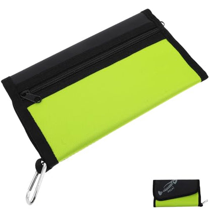 Portable Fishing Tackle Storage Bag Soft Bait Pouch Waterproof Large Capacity Detachable Lure Organizer for Freshwater and Saltwater Rigs and Lines