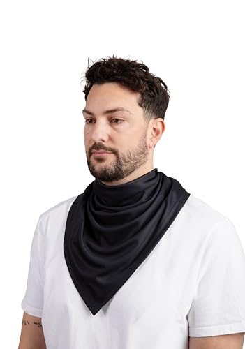 CoolNES - Cooling Bandana Adjustable Cools Instantly When Wet UPF 50 - color: Black