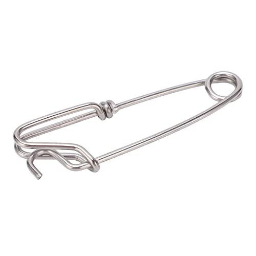 Longline Fishing Snap Clips, Stainless Steel Longline Branch Hanger Snap Swivels fl-Oat Line Tuna Clip Fishing Accessories, Downrigger Release Clip, 5Pcs Tuna Clips for Floats Tuna Fishing Line Fis