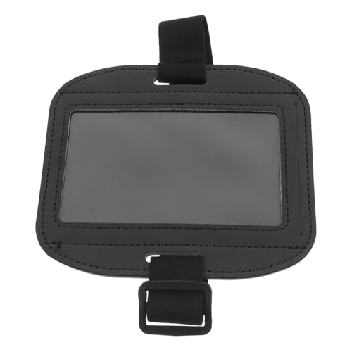 Waterproof Horizontal Security Arm Badge Holder with Strap, Fishing License Id Card Holder for Outdoor Workplaces and Team Identification