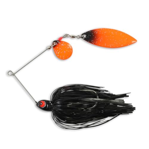 Northland Tackle Reed-Runner Pro-Model Tandem Bait - color: Blackbird, size: 1/4 Oz