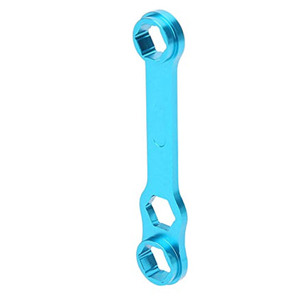 Fishing Reel Tools,Fishing Reel Replacement Parts,Thrust for baitcasting Tool Grease Repair reels Handle Driver Tools nut Track Field DIY Casting Fishing Reel Wrench Blue Aluminium Alloy