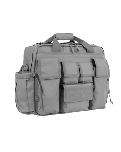 LAPG Camping Jumbo Bail Out Bag, Survival Range Gear With Multiple Pockets, Multi-functional Hiking Bug Out Bag, Grey - color: Grey