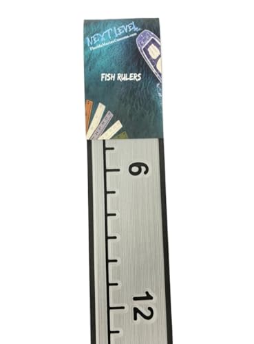 | Fish Ruler | SeaDek | 48 inch Fish Measurement Tool | Perfect for Boats and Kayaks | Storm Gray/Black - color: Storm Gray/Black