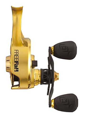 13 Fishing - Freefall Carbon - Inline Ice Fishing Reels - 10th Anniversary TrickShop Edition - 2.5:1 Gear Ratio