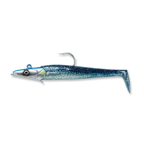 Savage Gear Sandeel - color: Blue Silver, size: 8 in - 5 1/3 oz