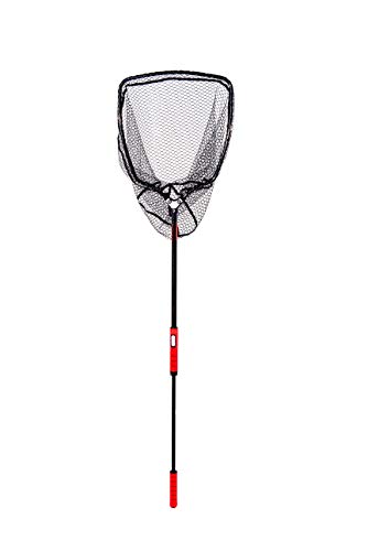 BUBBA Extendable Net with Corrosion Resistant Construction, Non-Slip Grip Handle and Carbon Fiber Shafts for Fishing, Angling, Boating and Outdoors - size: Medium
