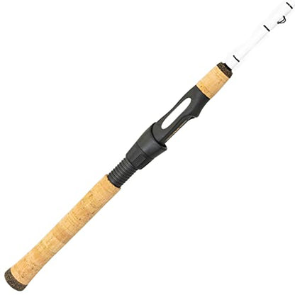 Dark Matter Fishing Rods - Hawk Trout Ultralight Fishing Rod, Medium Fast Action Spinning Rods, Tangle-Free Casting Medium Light Spinning to Fish, Sensitive Carbon Blank Ultralight Rod - White, 6'