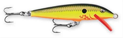 Rapala Original Floater 05 Fishing Lures - color: Bleeding Hot Olive, size: Body Length: 2"
