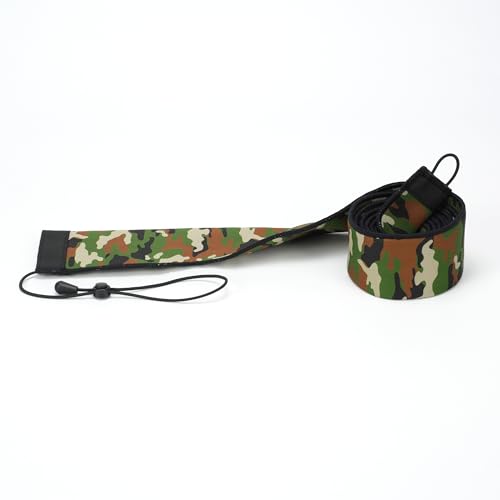 Neoprene Camo Fishing Rod Sleeves,Fishing Pole Sleeves,Fishing Rod Socks | UV Resistance,Puncture Resistant, Protect Casting, Spinning, Trolling Fishing Rods, Storage, tangled-free,75in,68in,60in - color: Deep Green Camo, size: 60"