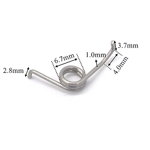 Fishing Reel Wheel Spring Repair Accessories Repair Equipment Fishing Spool Stainless Steel Replacement DIY Part