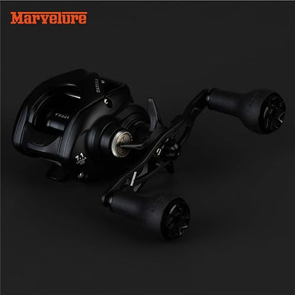 Non-Slip Power Handle 3.94'' (100 mm) Compatible for Shimano SLX Tranx, Daiwa Tatula Zillion, Abu Garcia Revo, 13 Fishing Baitcasting Reels - color: Black TPE, size: 8x5 mm