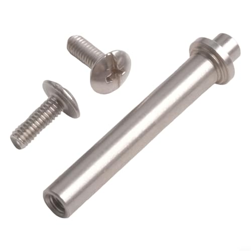 Fishing Reel Handle Shaft Assembly Kit with Customizable Options Including Screws and Knobs (5pcs) - size: 5 Pieces