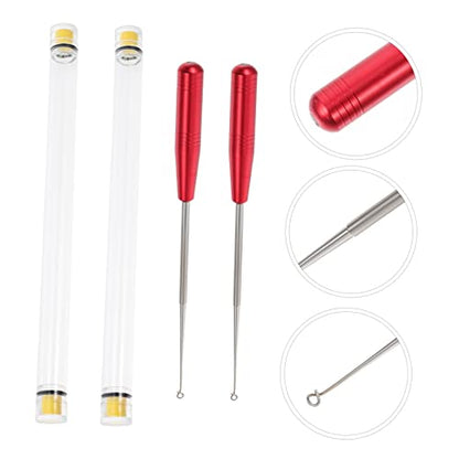 2pcs Stainless Steel Blind Decoupler Lure Retriever Fishhook Remover Tool Ice Fishing Easy to Use for Outdoor Fishing