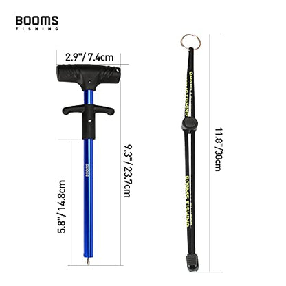 Booms Fishing R2 Hook Remover Squeeze-Out Fish Hook Tools 3 Colors Available - color: 10inches Blue
