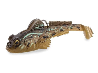 Z-Man GB3-12-01 Gobius, 3", 1/2 oz Natural Goby