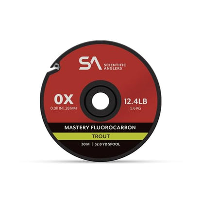 Scientific Anglers Mastery Trout Fluorocarbon Tippet - size: 0X