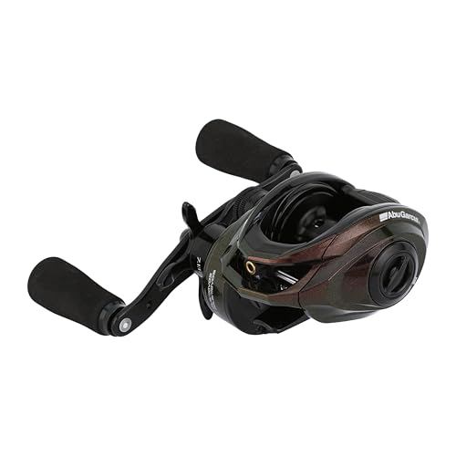 Abu Garcia IKE Signature Low Profile Baitcast Fishing Reel, Reliable Freshwater Reel, Durable & Lightweight Graphite Construction, Infini Brake System - size: Right Hand-Standard