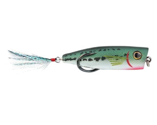 SNAG Proof Zoo Pop Topwater Lure | Weedless Design for Bass Fishing | Baby Bass, 3/8 oz.