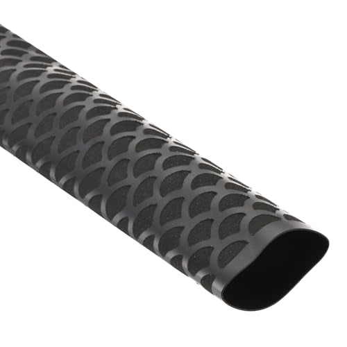 DMiotech Heat Shrink Sleeve Wrap Tubing x Tube Tubing for Fishing Rod Grips and Other Grips, Non Slip - Insulation - Waterproof 40'' Lengths, Dia 30mm Black Scales - color: Black Scales, size: Dia 30mm