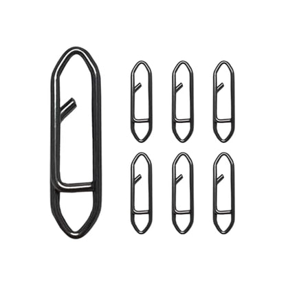50 Pack Fishing Speed Clips, High Strength Stainless Steel Speed Clip, Fishing Stealth Power Speed Clips, Stainless Steel Quick Change Clip, Fishing Clips Quick Change - size: 2.5cm