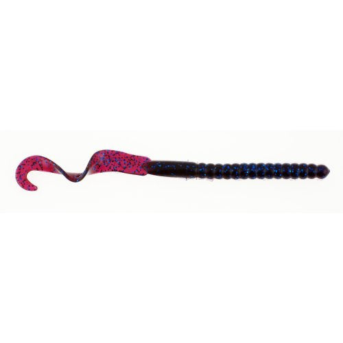 Berkley PowerBait Power Worms Fishing Soft Bait - color: Blue Fleck, size: 7" (13 Count)