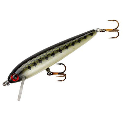 Value Series Minnow Crankbait Shallow Water Fishing Lure - color: Bass, size: 2 1/2"