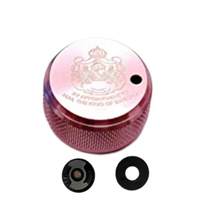 Fishing Reel Brake Knob for Abu for Garcia Mechanical Spool Control Knob with Internal Sound Baitcast Reel Fit for 3 3.5 4 P5 Series - color: Red