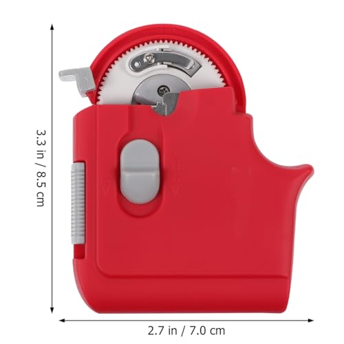 BESPORTBLE Electric Fishing Hook Tier Fishing Knot Tying Tool for Fast Hook Tying Compatible with Most Hooks Portable Tackle with Storage Case 3.34 X 2.75 X 0.59 in
