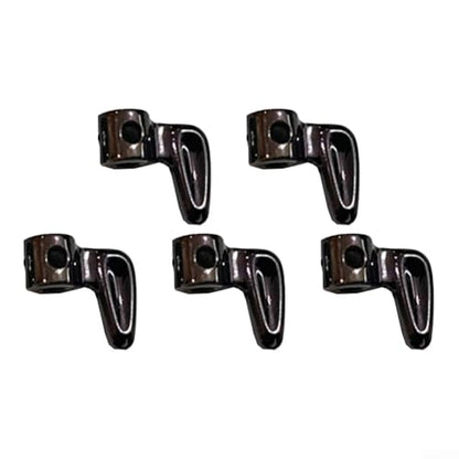 52pcs Fishing Reel Accessory Bundle Backstop Switch And Spinner Wheel For Fishing Repairs And Maintenance(2pc dark gray)