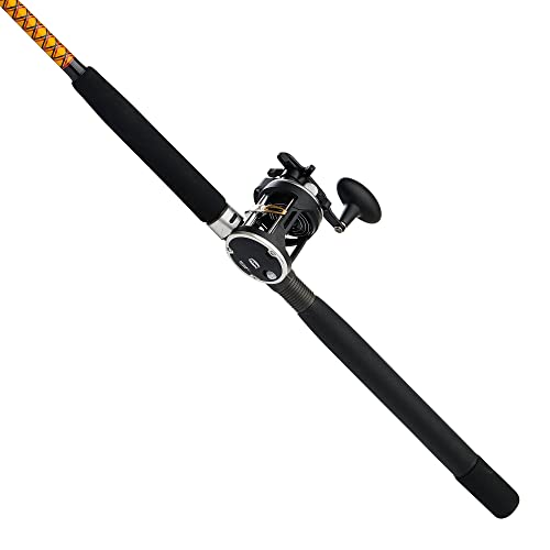 Ugly Stik Bigwater Casting Fishing Rod & Penn Rival Level Wind Conventional Reel Combo - style: 30 Size Reel - 7' - Medium Heavy - 1pc