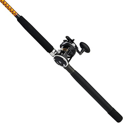 Ugly Stik Bigwater Casting Fishing Rod & Penn Rival Level Wind Conventional Reel Combo - style: 30 Size Reel - 7' - Medium Heavy - 1pc