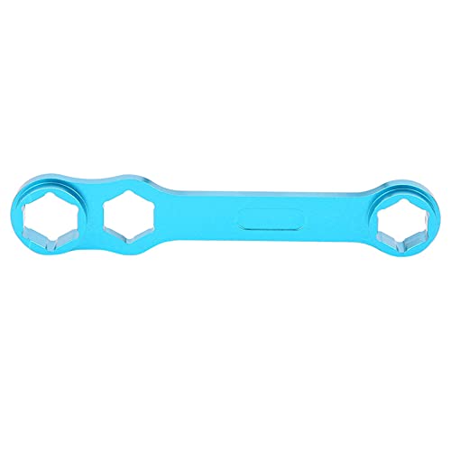 Fishing Reel Tools,Fishing Reel Replacement Parts,Thrust for baitcasting Tool Grease Repair reels Handle Driver Tools nut Track Field DIY Casting Fishing Reel Wrench Blue Aluminium Alloy