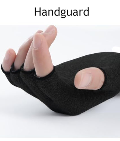 Women-Sunblock-Half -Finger-Gloves-Mesh Summer UV Protection Outdoor Nonslip Gloves for Hiking Driving Golfing