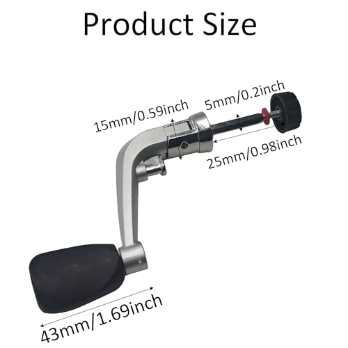 Fishing Reel Handle Crank - size: Middle Size