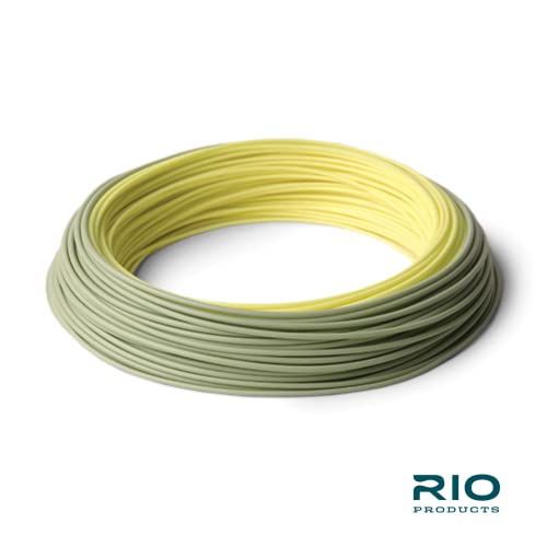 RIO Products Elite Salmon/Steelhead Fly Line, Front Taper for Single Handed Roll and Spey Casting, Slick Coating - size: WF6F