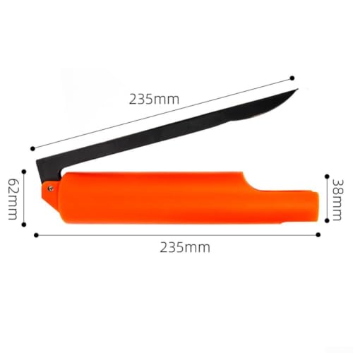 Fishing Rod Stand Stainless Steel Ground Insert Spike Holder for Shore Lake Beach Surf Casting, Detachable Portable Pole Rack Support with 3.8cm Inner Diameter