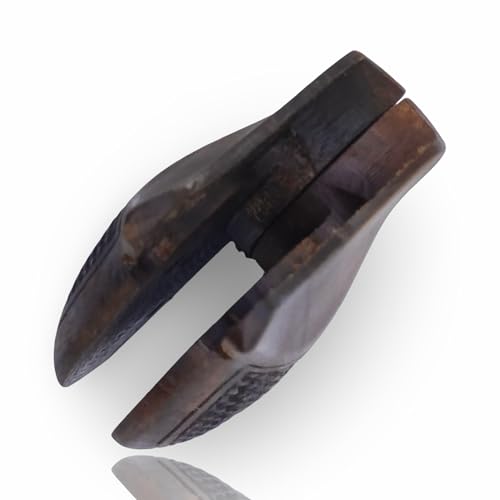 J Round Revolver Grips Compatible with S&W, Real Wood Gun Grips fits Smith & Wesson J Frame Round Butt .38 Special and 9mm Revolvers/Screw Included - color: Fishscale - Brown, size: Walnut Wood