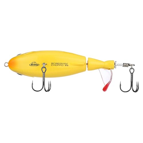 Berkley Screamin' Choppo - color: Yellow Bone, size: 3 3/4 in - 3/4 oz
