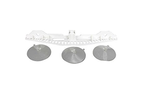 Pactrade Marine Boat Fishing White Knife Plier holder 31 Lures Storage Rig Rack Suction Cups