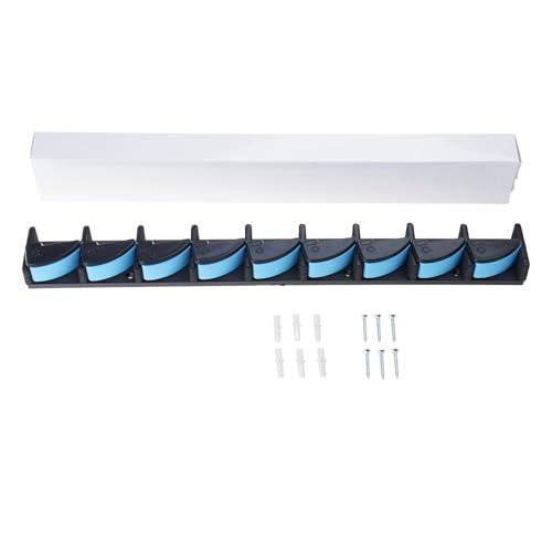 Wall Mounted Fishing Rod Rack 9 Vertical Holder Garage Poles for Wall Garage Boats Enduring Vertical Rack for Poles Storage Mount