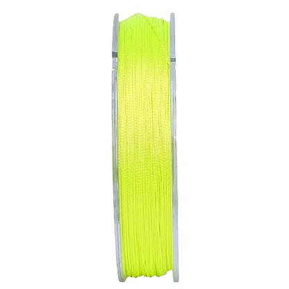 Kylebooker Fly Fishing Dacron Braided Backing Line Abrasion Resistant Trout Fly Line 20lb/30lb - color: Fluo Yellow, size: 30LB 91m/100yds