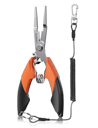 Fishing Split Ring Pliers, Stainless Steel Fishing Tool