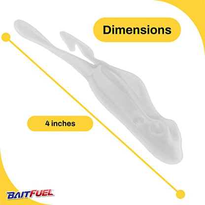 American Baitworks BF Toad - color: White